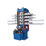 Пресс для вулканизации плитки из резиновый крошки XLB-D550*550*4